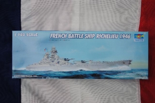 Trumpeter 05751  French Battle Ship RICHELIEU 1946